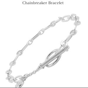Silpada Silver Chainbreaker Bracelet